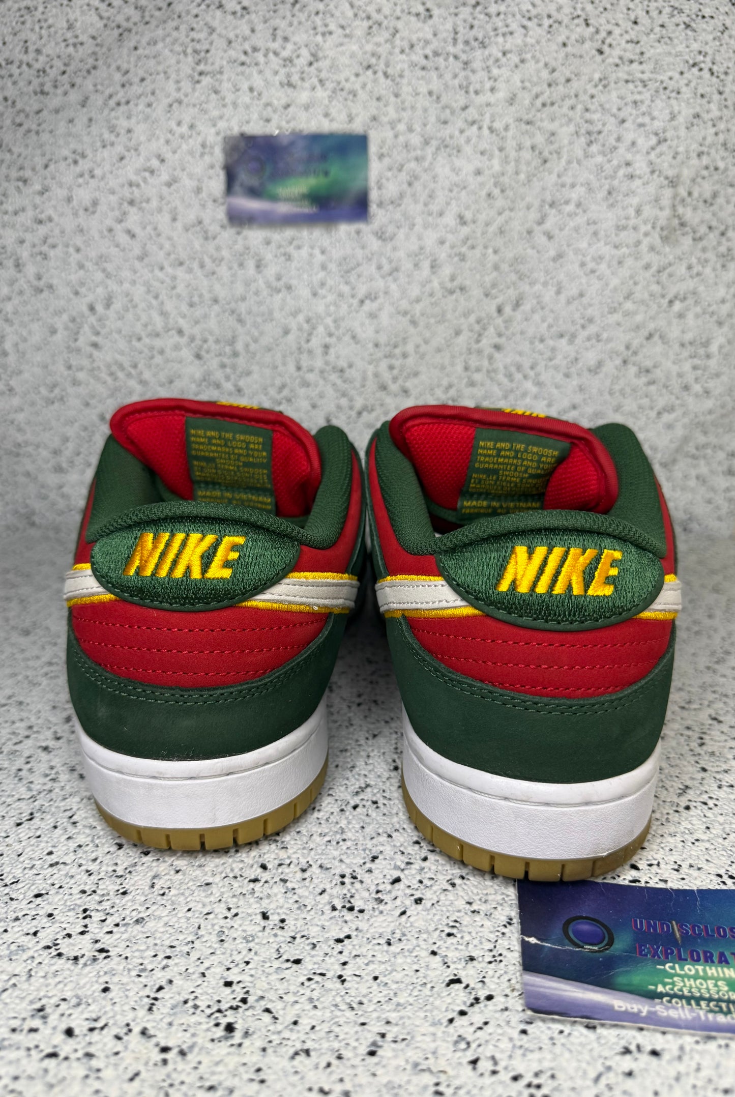 Nike Dunk SB Low Seattle SuperSonics 11 Men/12.5 Women “Preowned”
