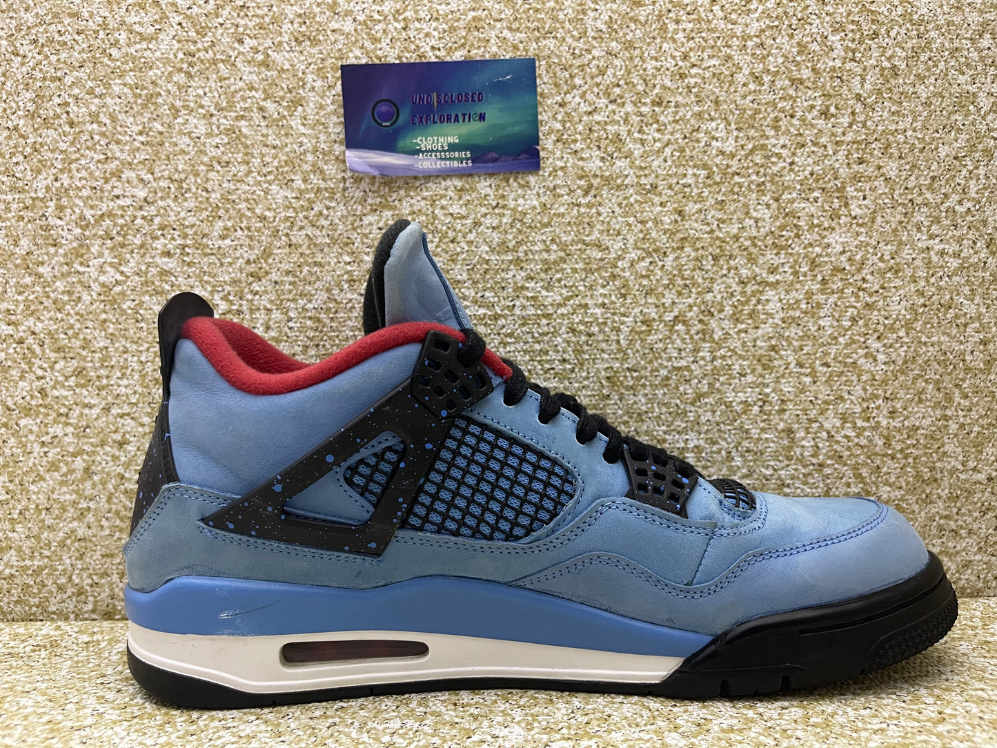 Jordan 4 Travis Scott Cactus Jack 11 Men/12.5 Women “Preowned”