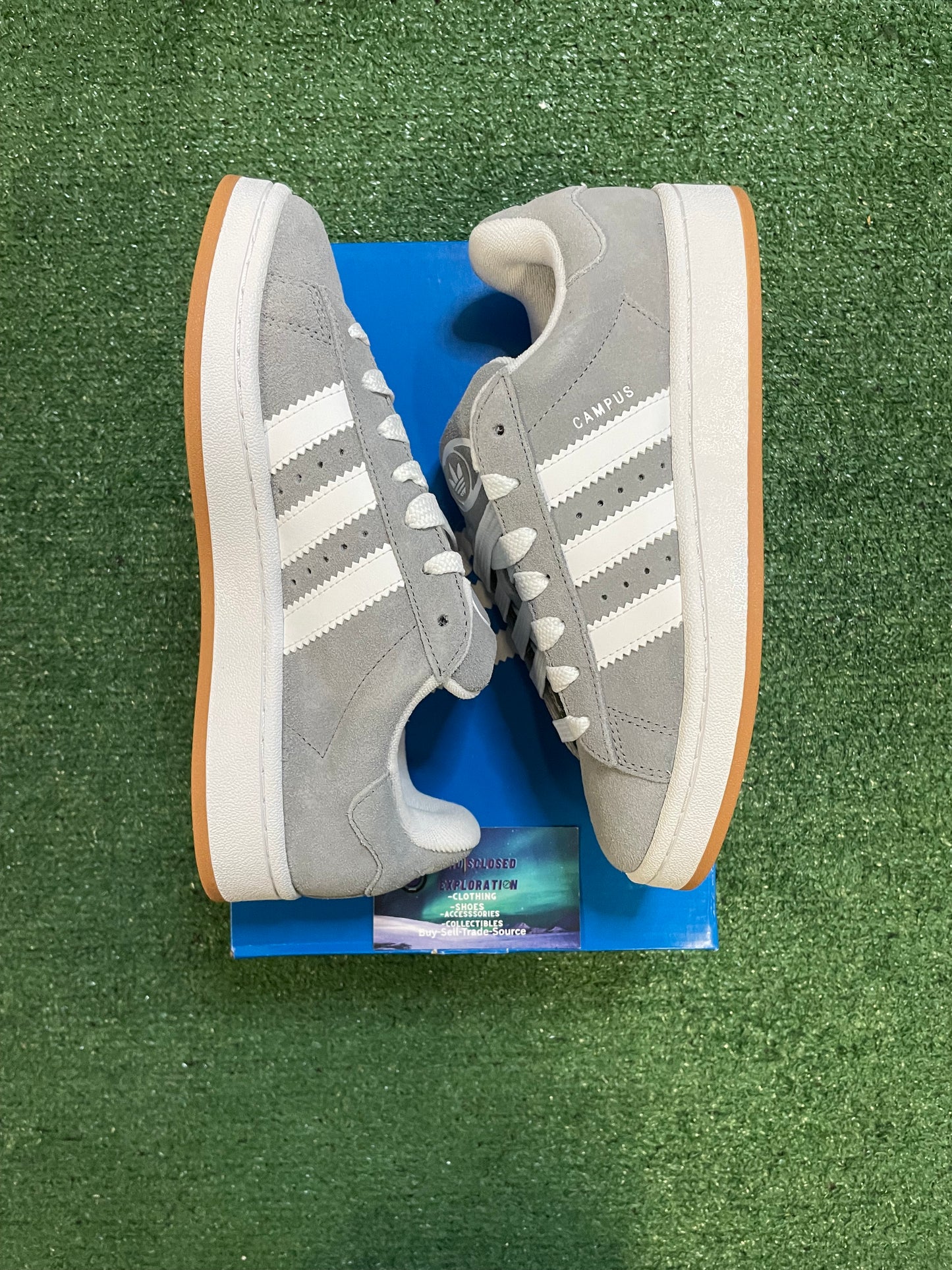 Adidas campus 00s grey gum