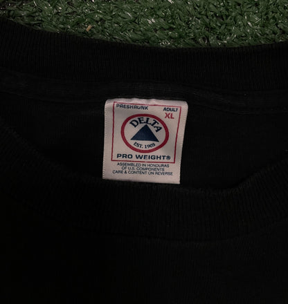 Vintage 1990s Ride with Pride eagle cowhide and chrome tee