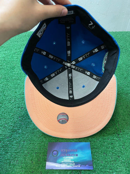 Seattle Mariners blue and teal 30th anniversary new era  fitted  hat