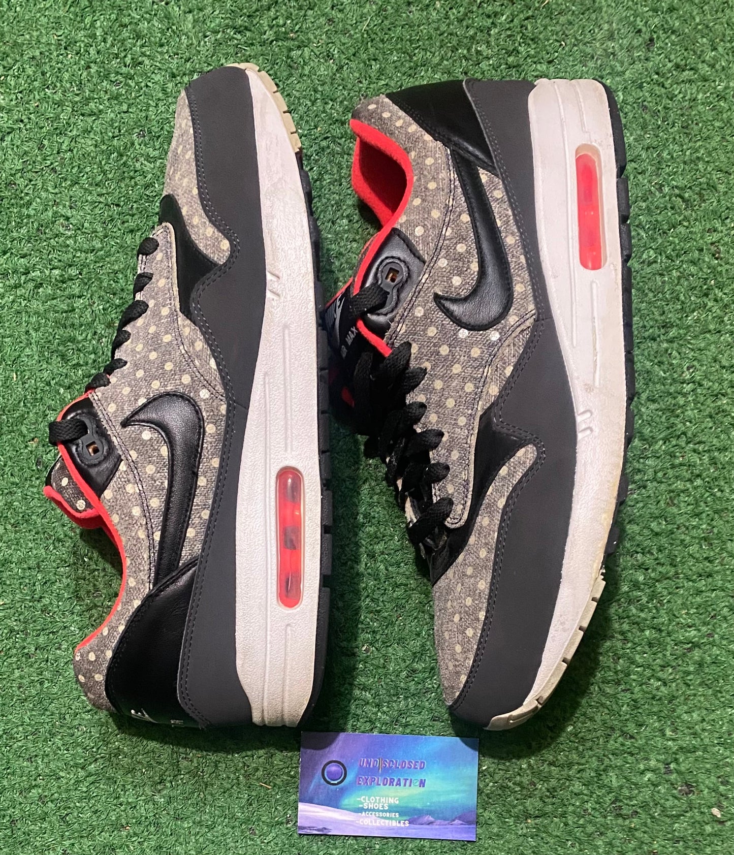 Air max 1 polka dot size 11.5men/13women