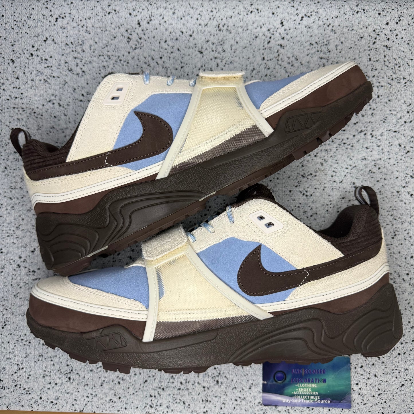 Nike Zoom Field Jaxx Travis Scott Leche Blue 13 Men “Preowned”