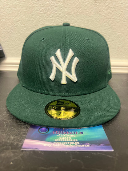 New York Yankees green new era fitted hat