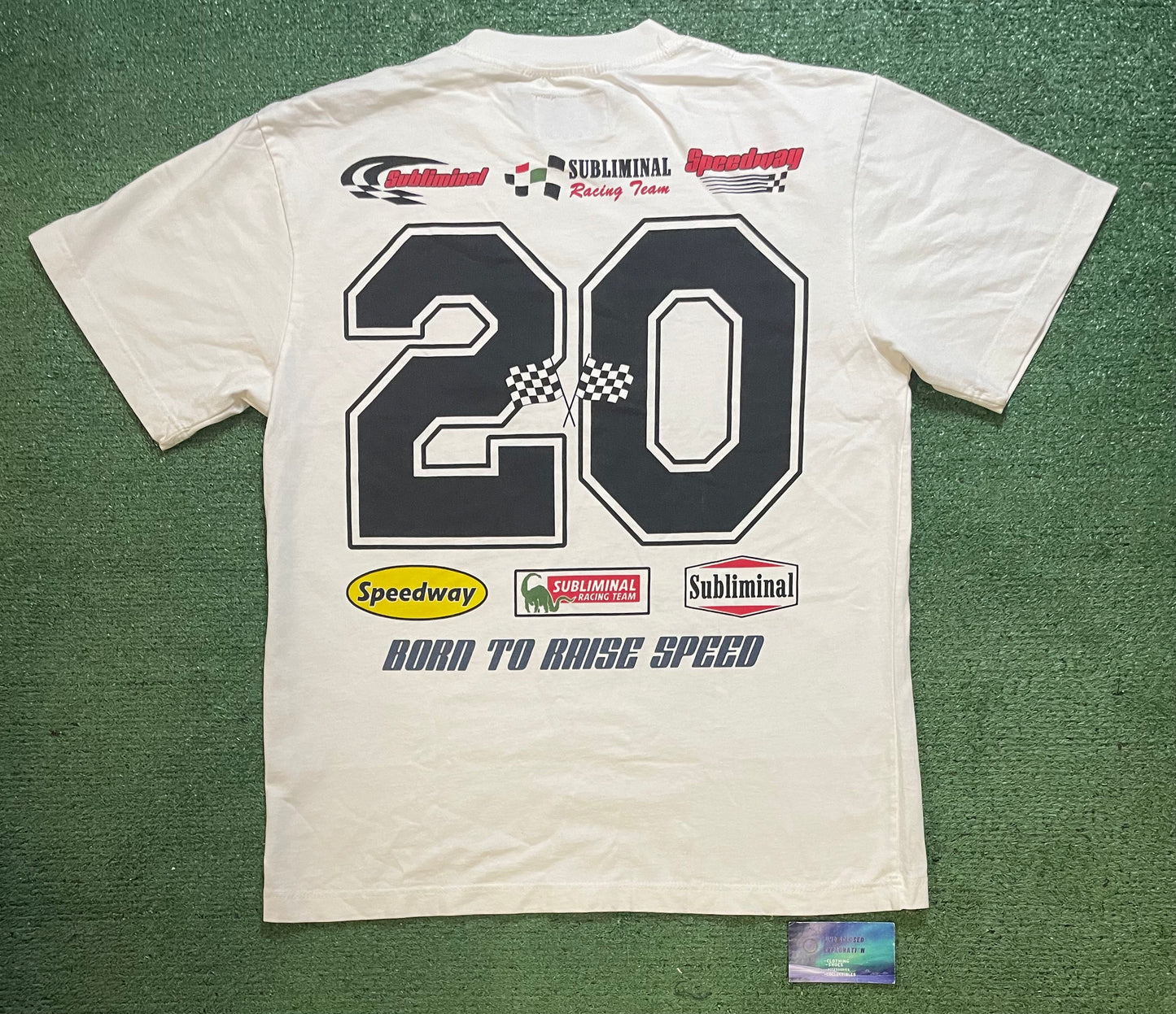 Subliminal racing tee
