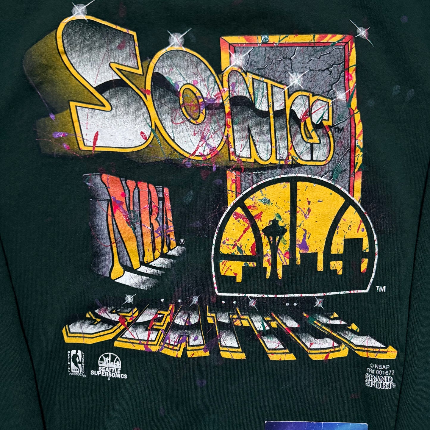 Vintage Seattle SuperSonics Crewneck