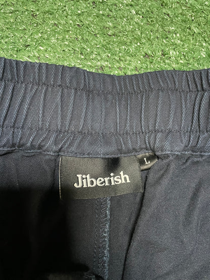 Jiberish straight leg navy pants