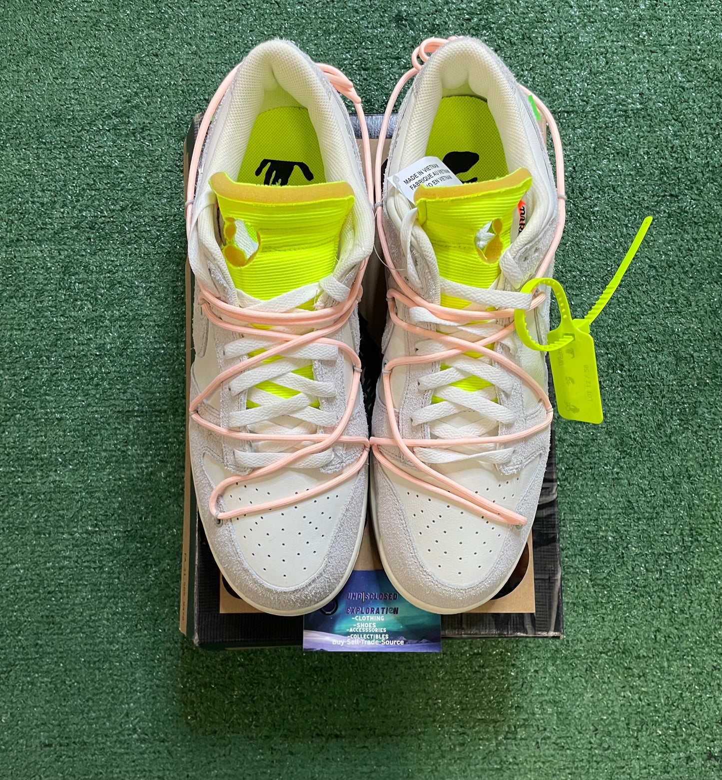 Nike Dunk Low X off white lot 12 of 50
