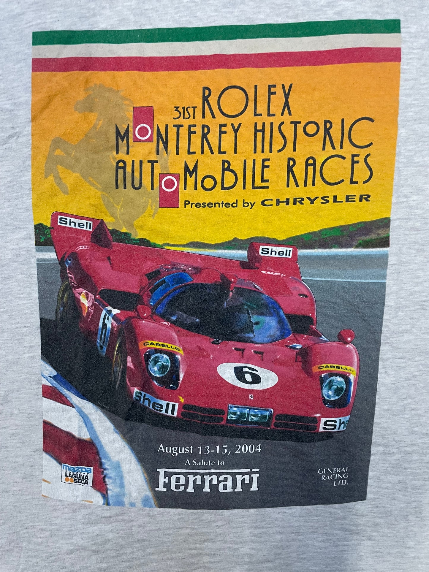 Vintage 2000s Ferrari F1 championship tee