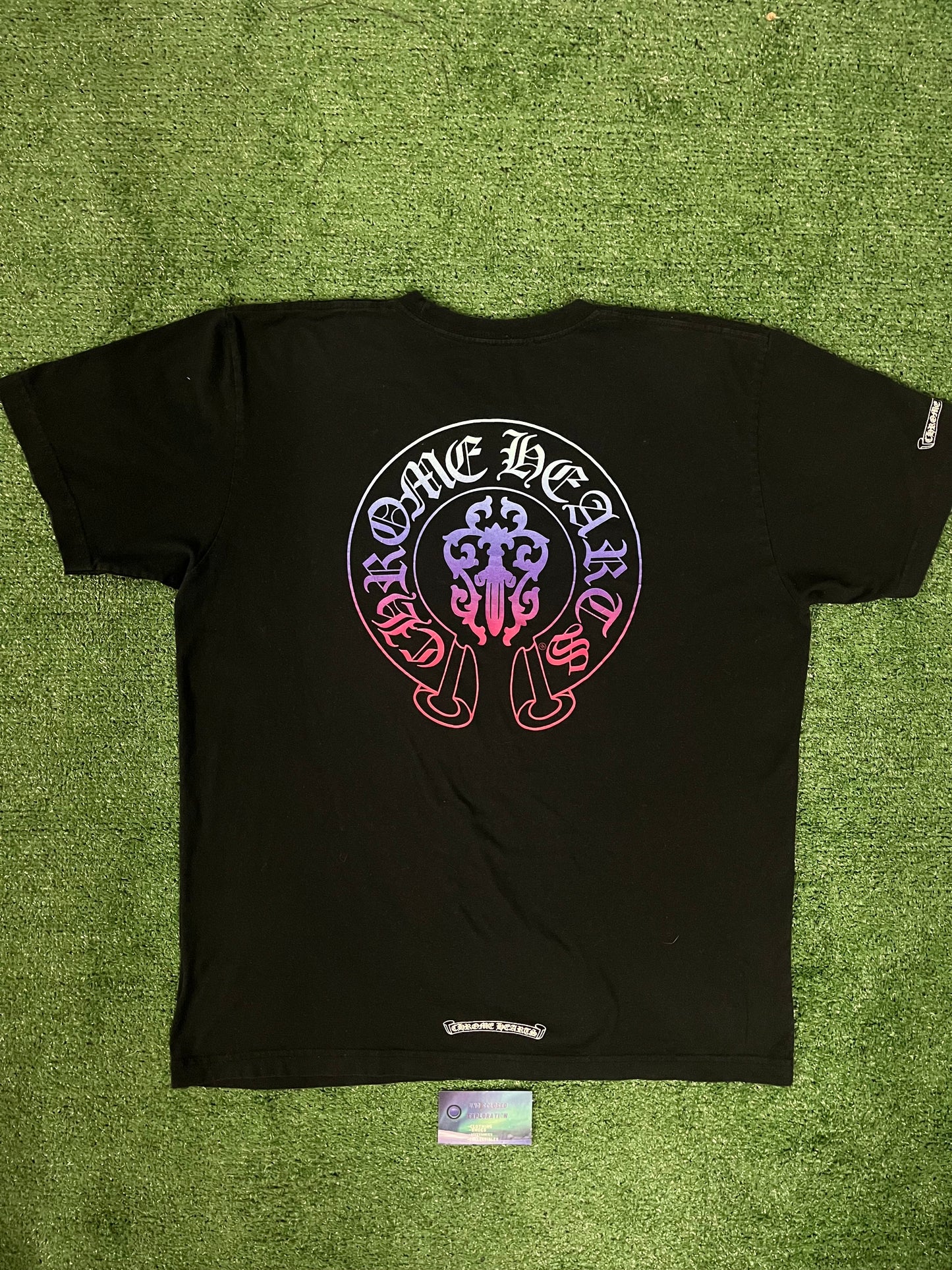 Chrome Hearts gradient dagger tee