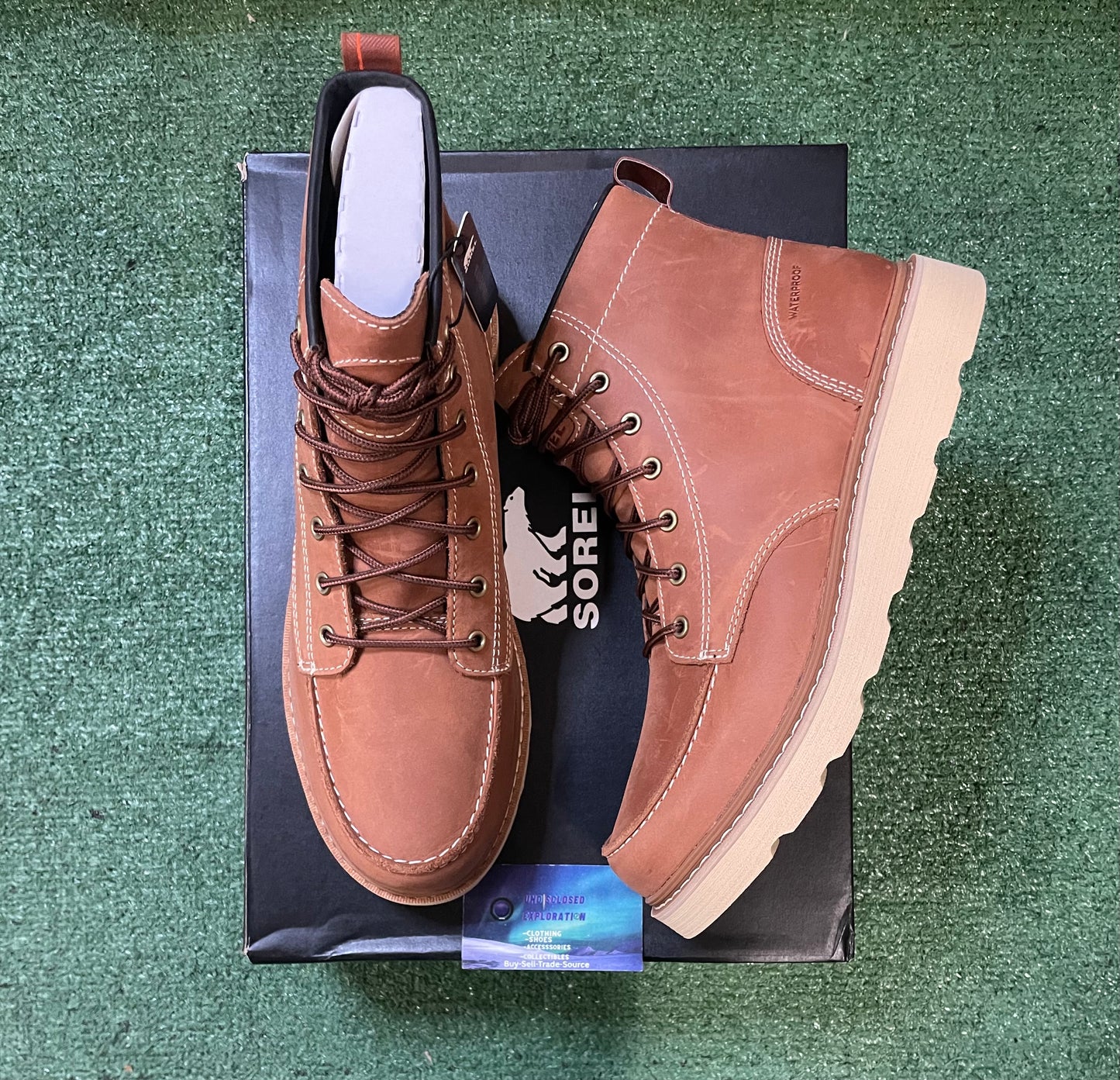 Sorel slabtown 62 brown boots