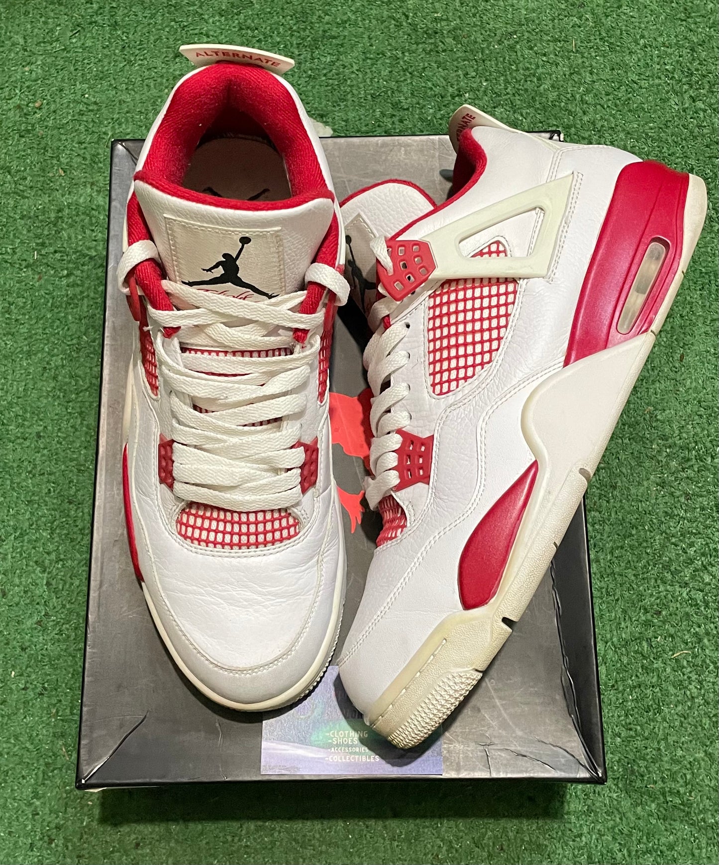 Jordan retro 4 “Alternate 89” size 12men/13.5women