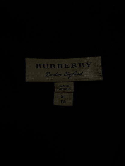 Burberry black polo