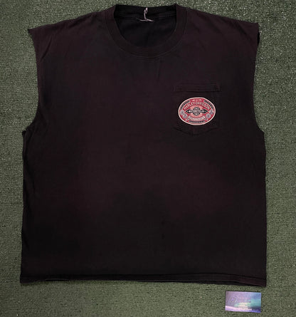 Vintage Harley Davidson Durango Colorado cutoff tee