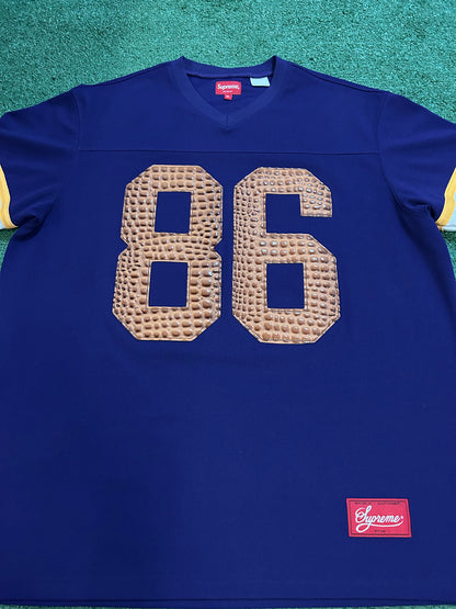 Supreme Faux Croc football jersey