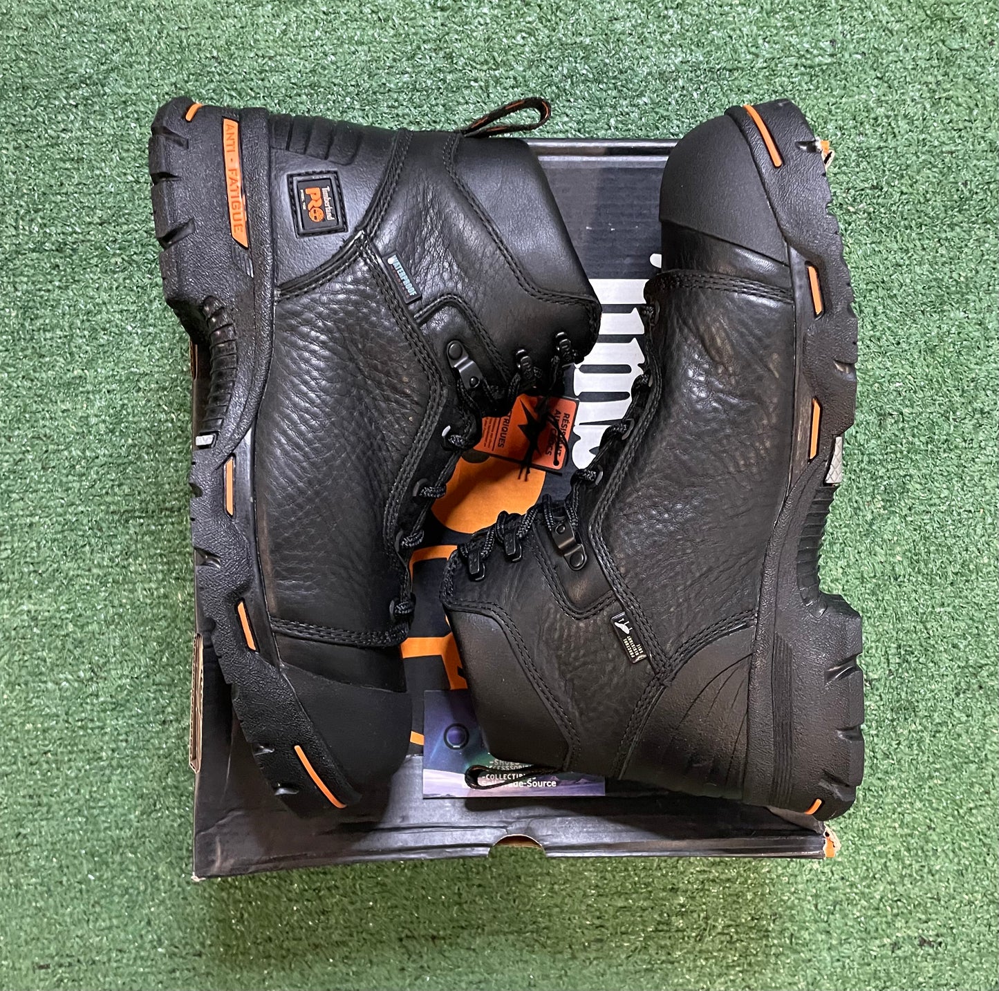 Timberland pro endurance black steel toe boot
