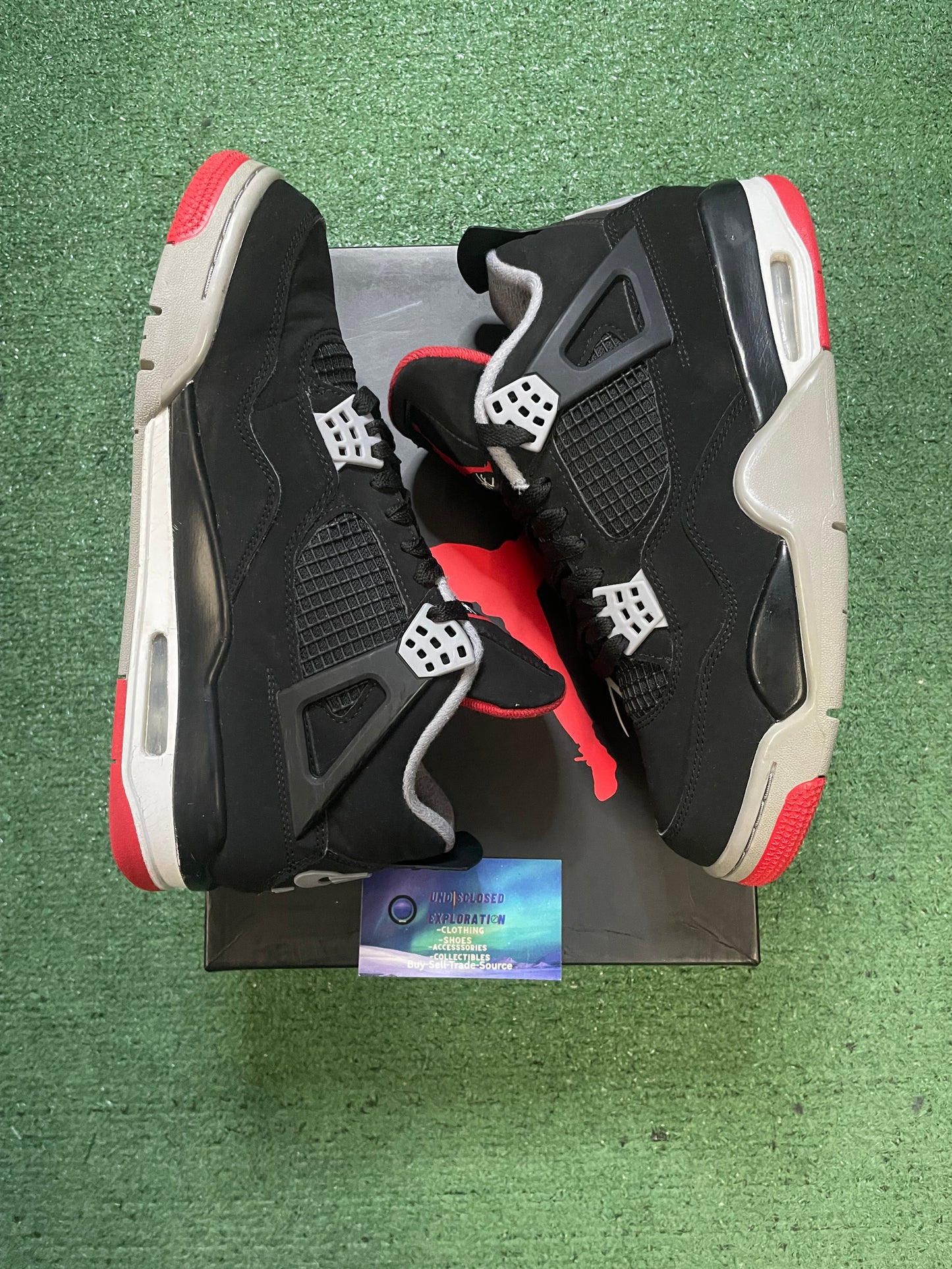 Air Jordan 4 bred 2019 size 9men/10.5women
