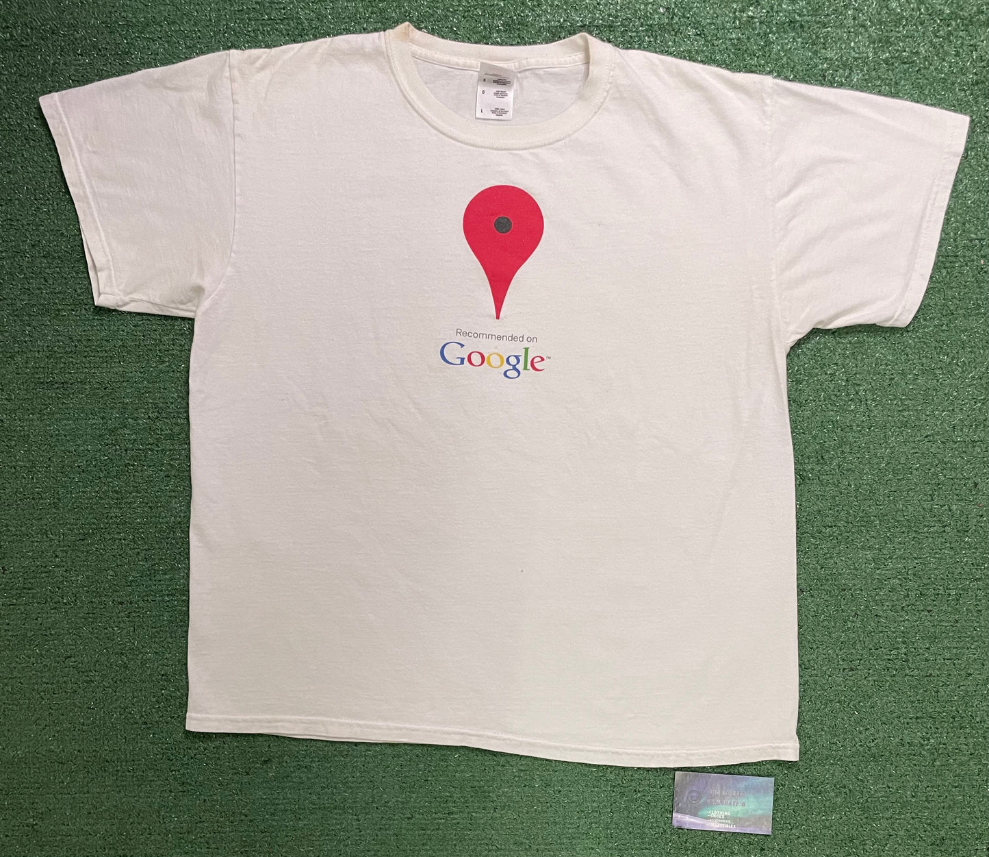 Vintage recommended on Google tee