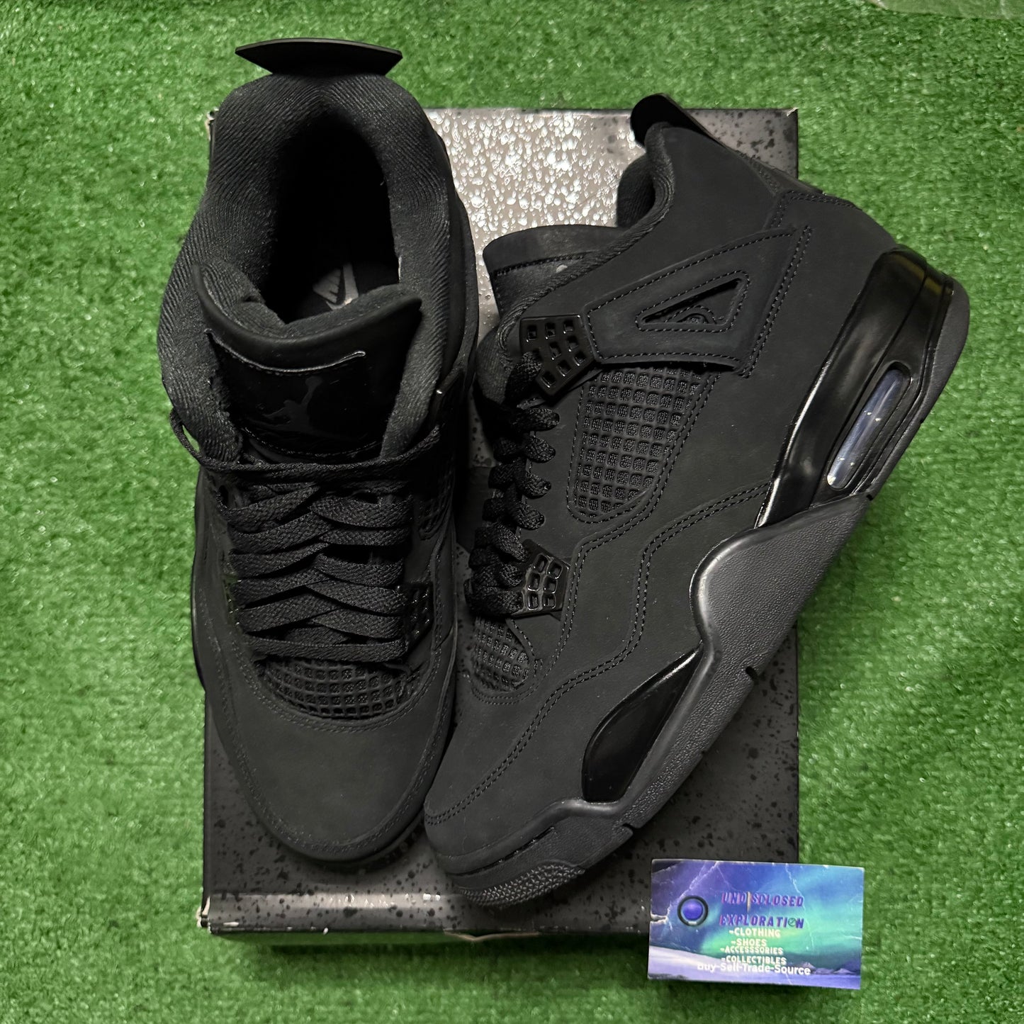 Jordan 4 Black Cat 10 Men “Preowned”