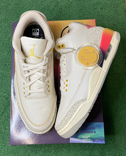 Jordan 3 J Balvin Medellin sunset