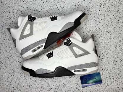 Jordan 4 White Cement