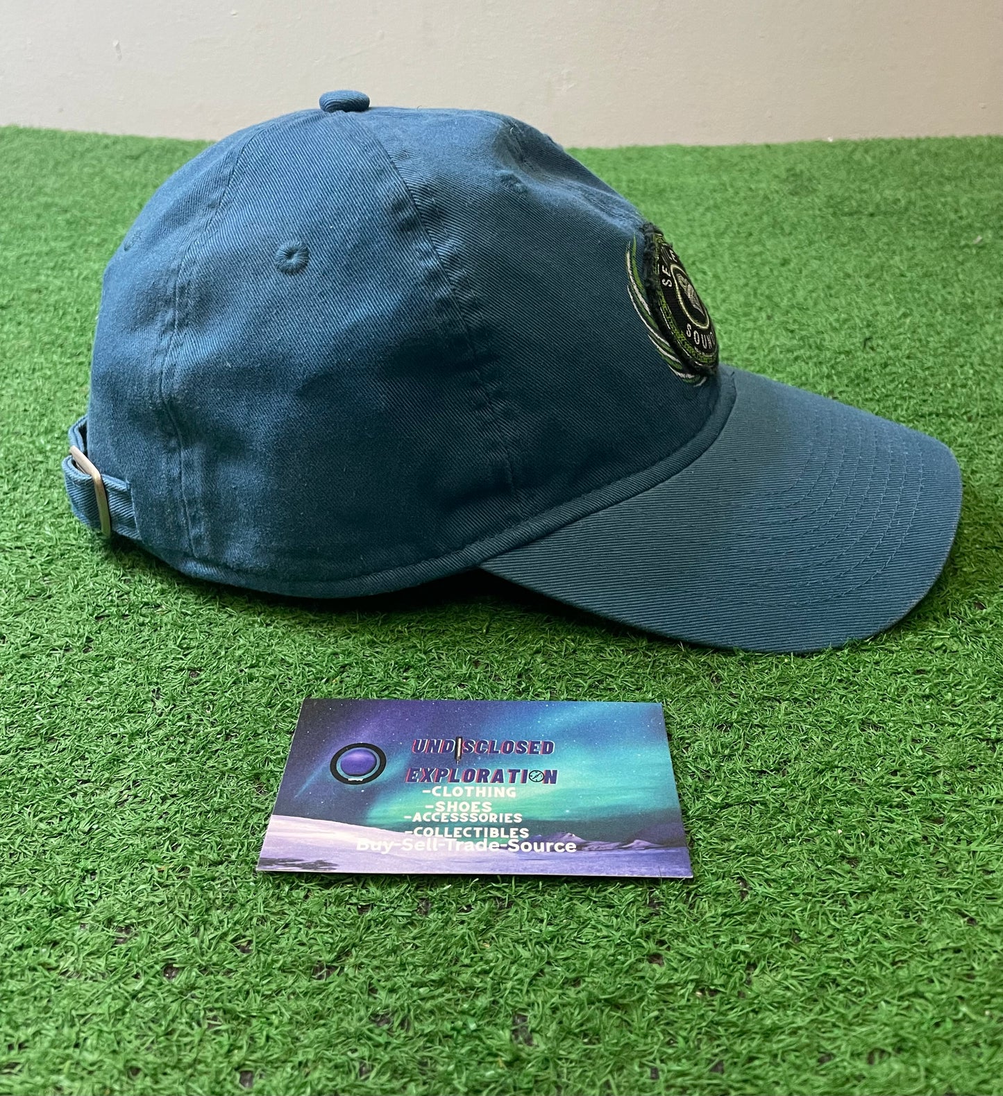 Seattle Sounders blue embroidered hat