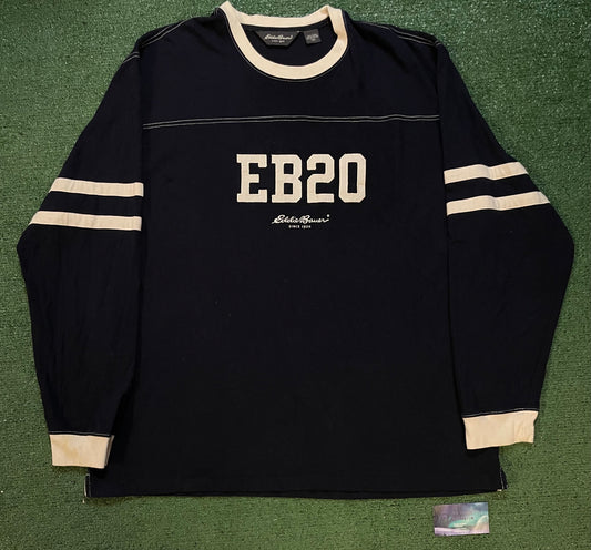 Eddie Bauer EB20 Navy longsleeve
