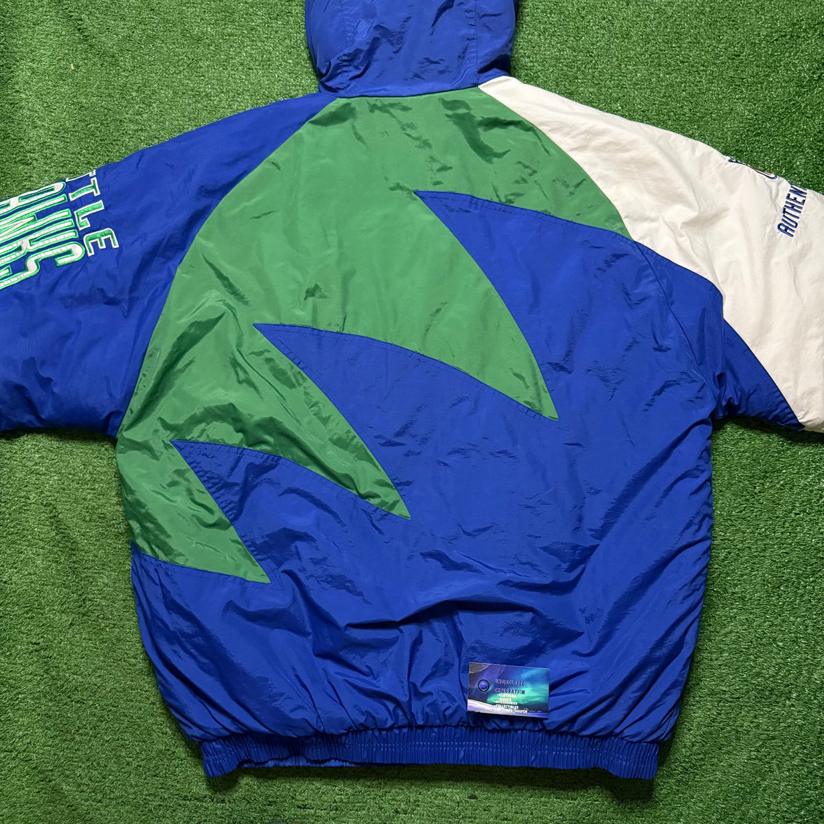 Vintage Seattle Seahawks Shark Tooth Jacket Logo Athletic