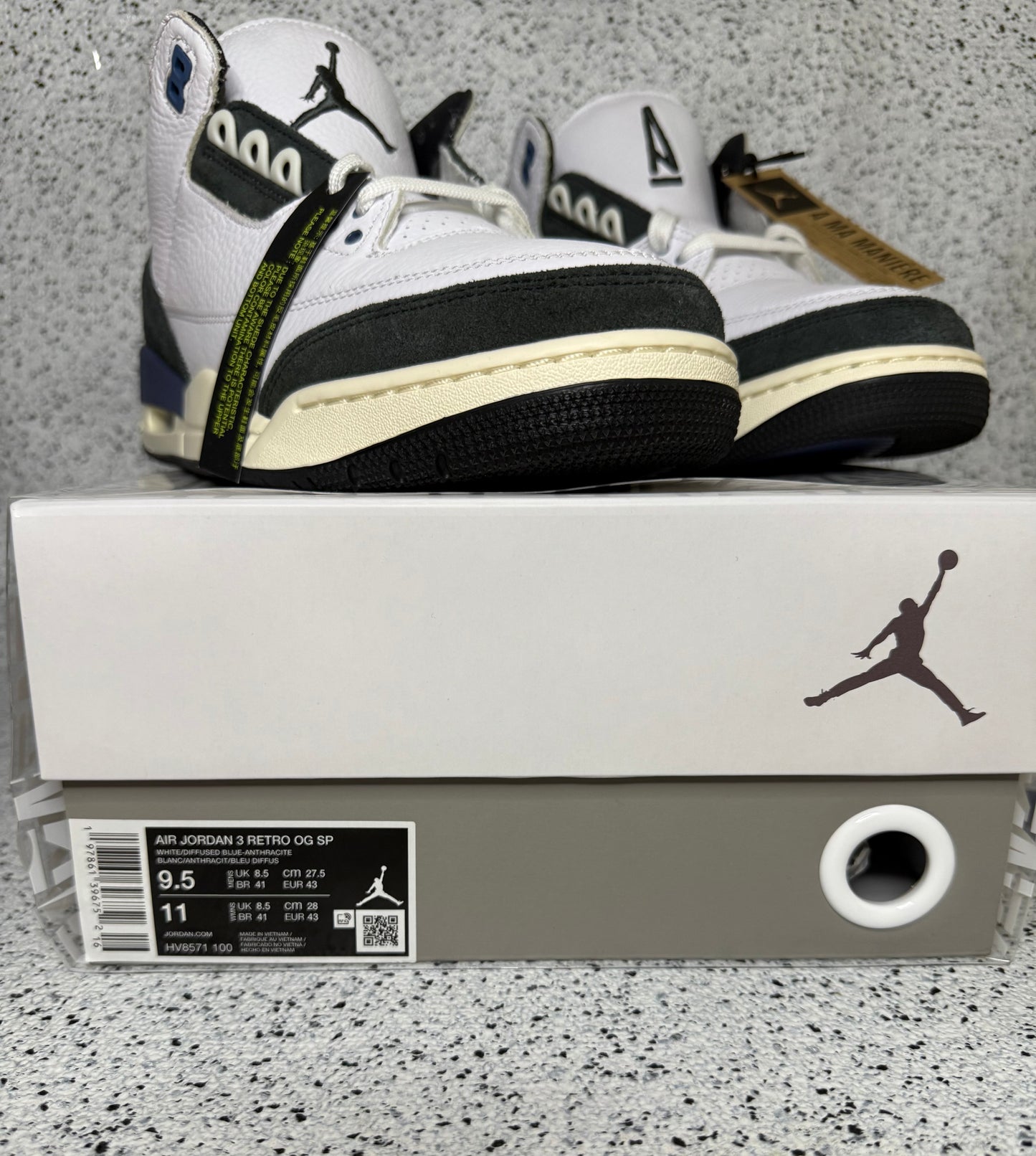 Jordan 3 A Ma Maniere Diffused Blue