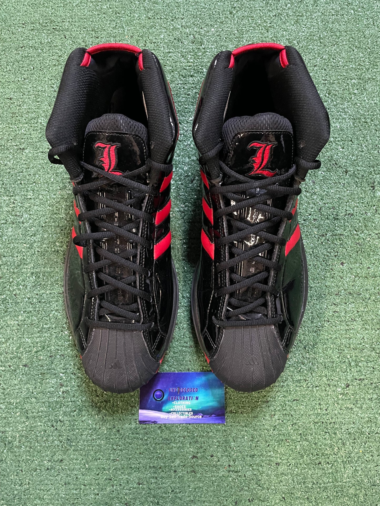 Adidas Pro Model 2G Black/Red size 14men/15.5women
