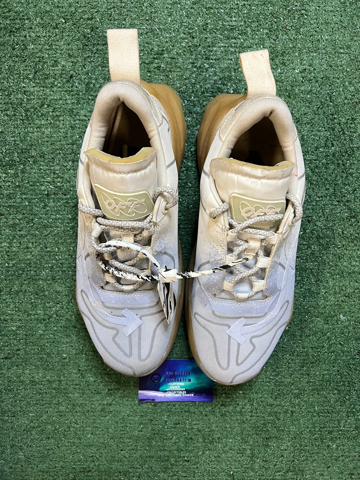 Off-White ODSY-1000 lilac beige size 10men/11.5women(EU 43)