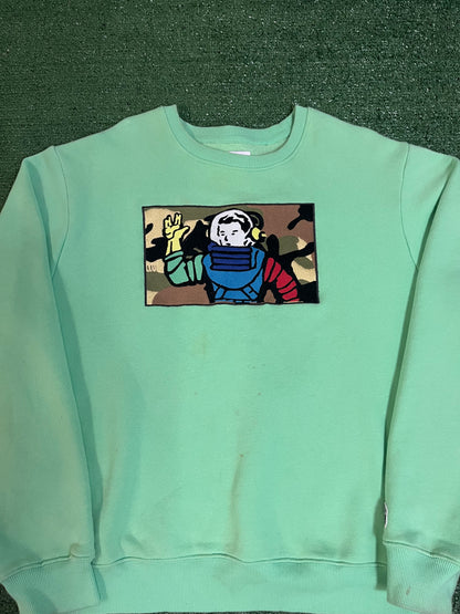 Billionaire boys club BB Astro camo crewneck