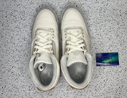 Jordan 3 Craft Ivory 10 Men/11.5 Women “Preowned”
