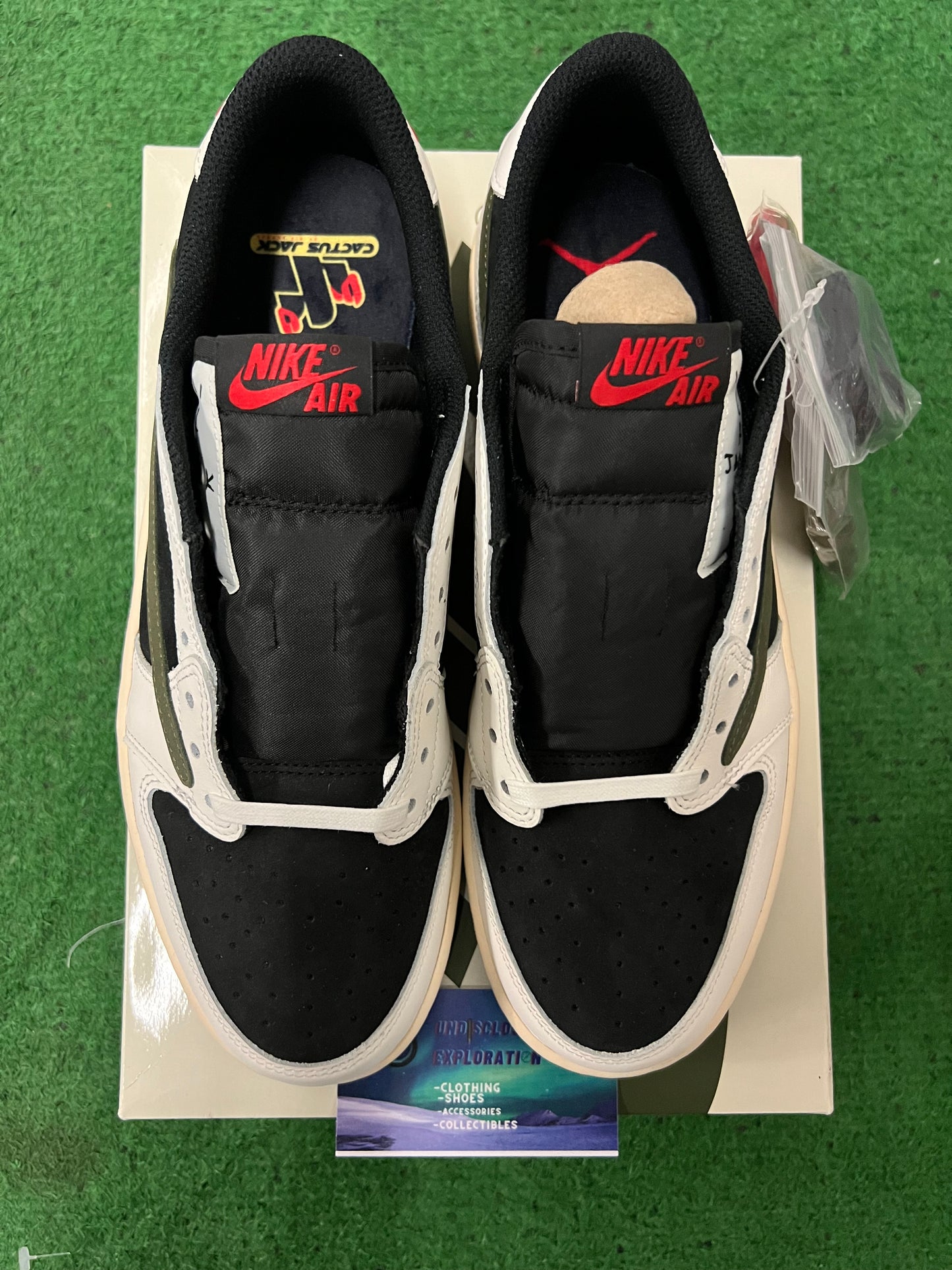 Jordan 1 low Travis Scott olive