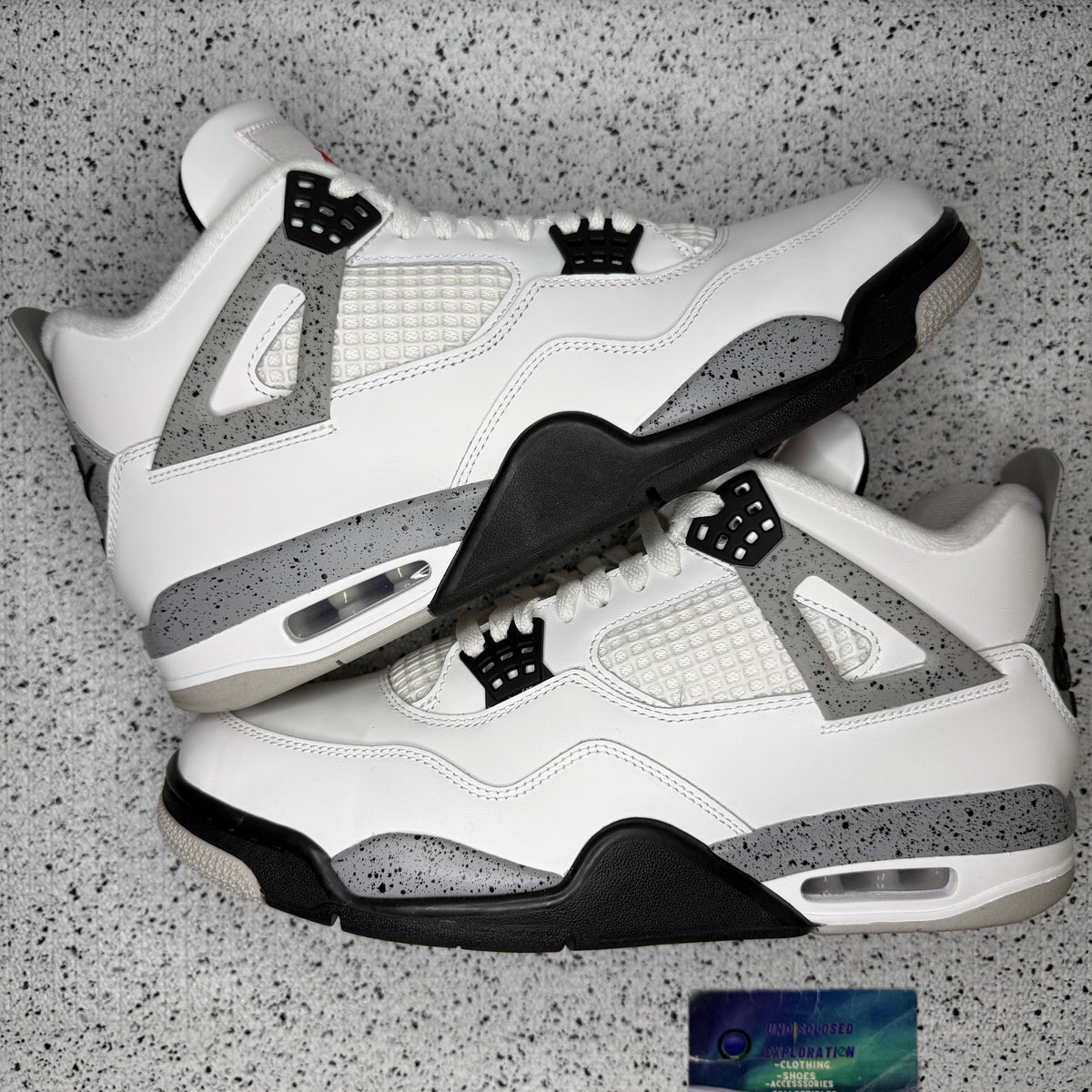 Jordan 4 White Cement 11 Men “Preowned”