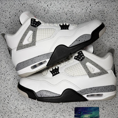 Jordan 4 White Cement 11 Men “Preowned”