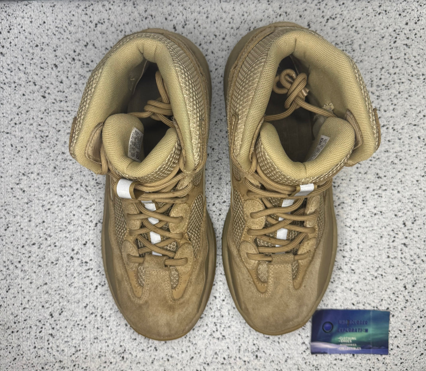Adidas Yeezy Desert Boot Rock 11.5 Men/13 Women “Preowned”