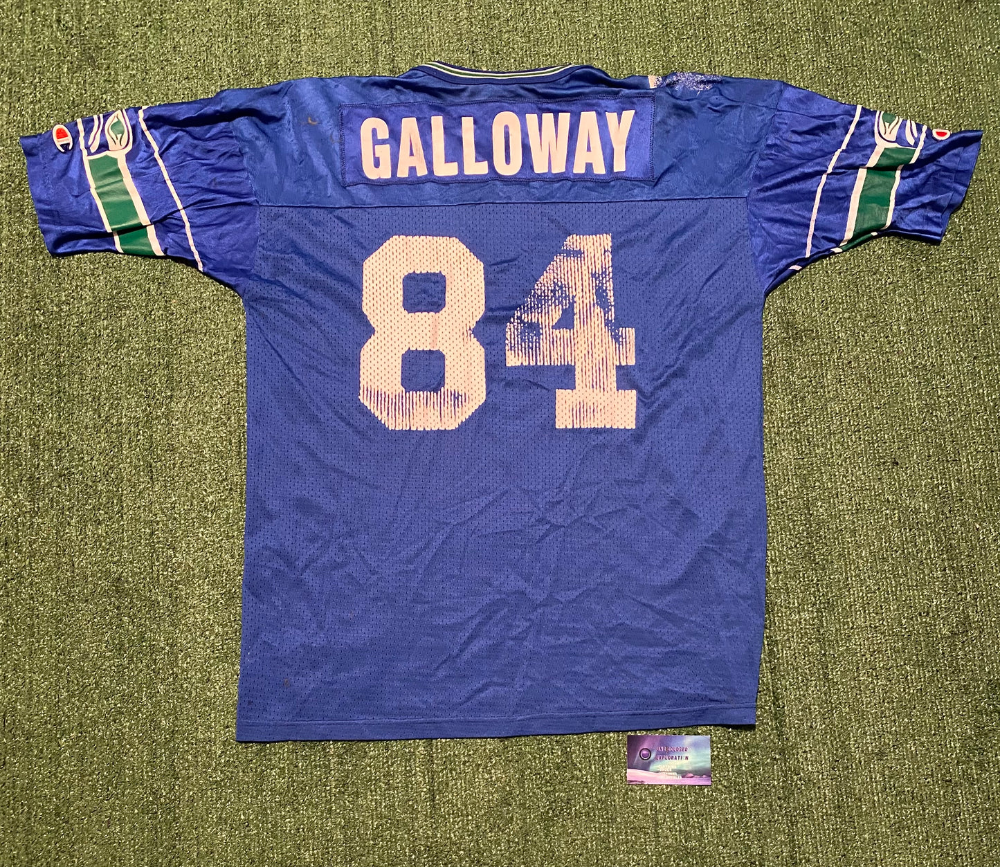 Vintage Champion Seattle Seahawks #84 Galloway Jersey