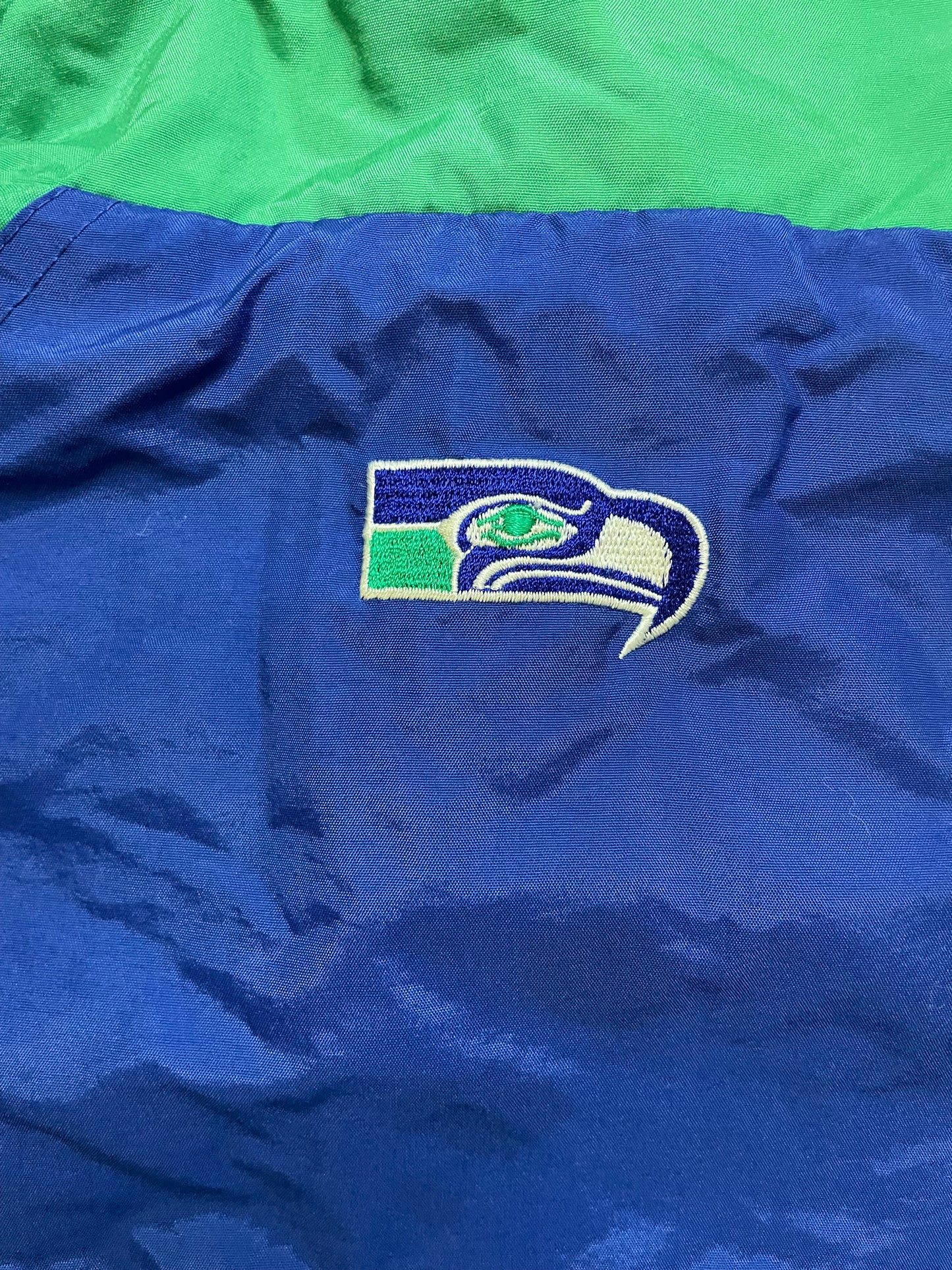 Vintage 1990s Seattle Seahawks windbreaker jacket