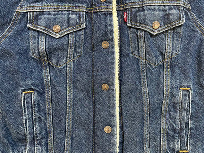 Vintage Levi Sherpa  jean jacket