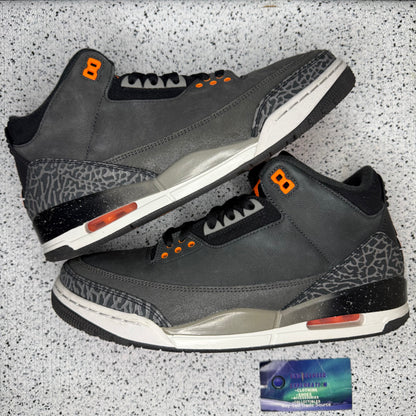 Jordan 3 Fear 10.5 Men “Preowned”