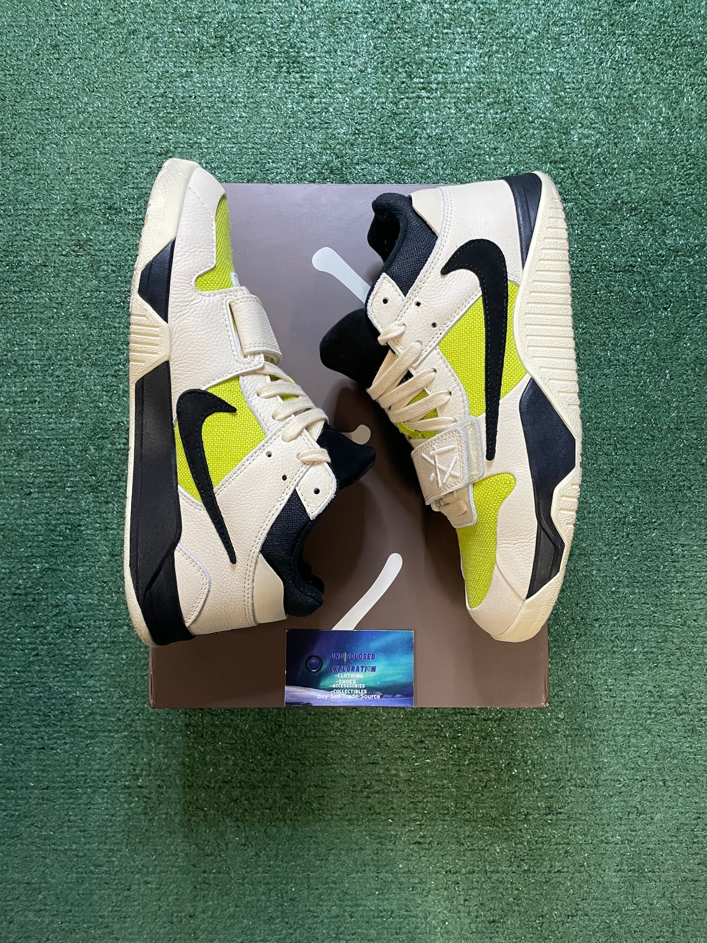 Jordan Jumpman Jack TR X Travis Scott bright cactus size 10men/11.5women