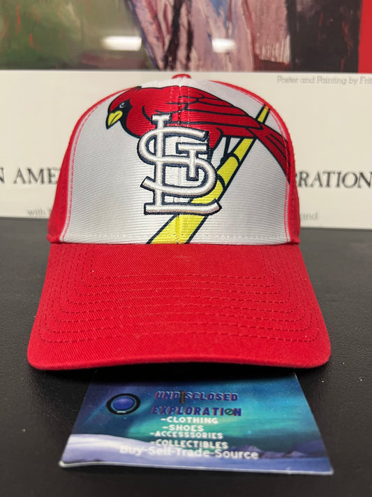 St. Louis Cardinals red and white hat