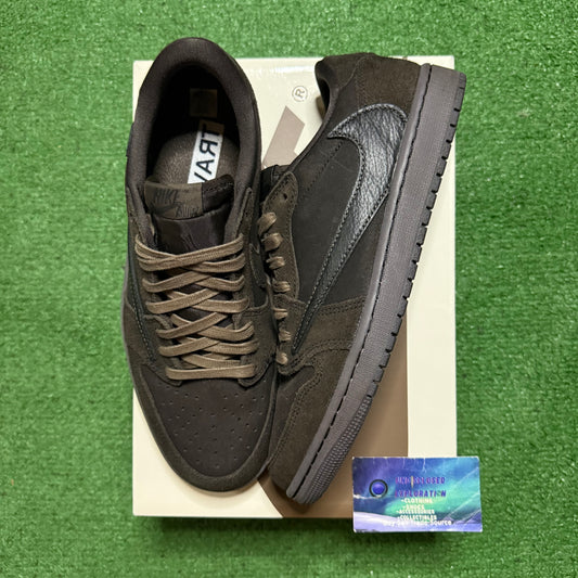 Jordan 1 Low Travis Scott Velvet 8.5 Men “Preowned”