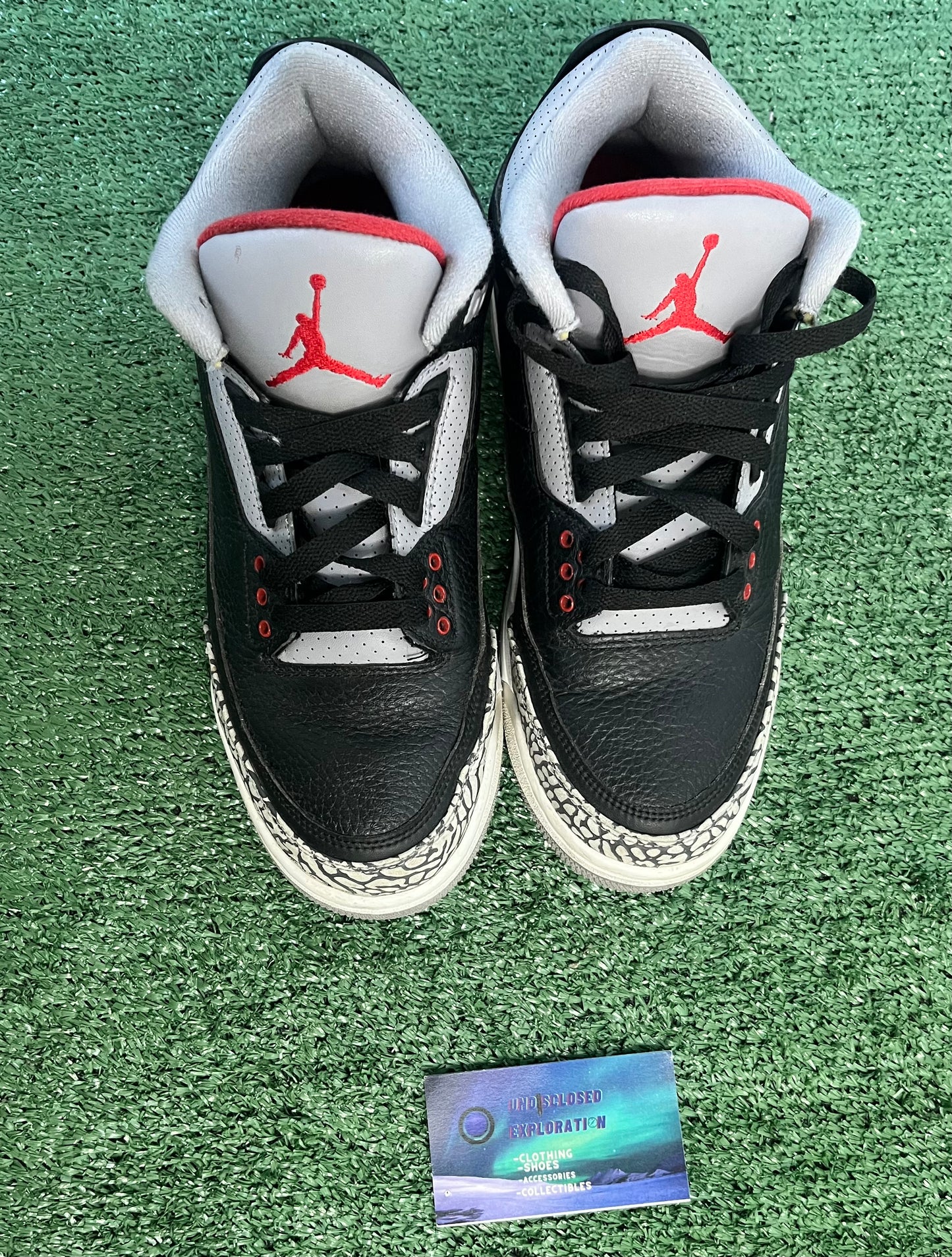 Air Jordan 3 Black Cement 2018 size 8.5men/10women