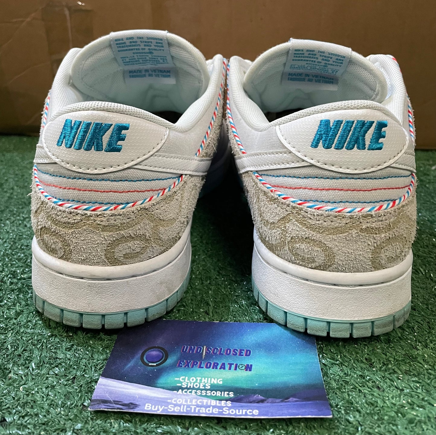 Nike Dunk low barbershop grey size 10men/11.5women