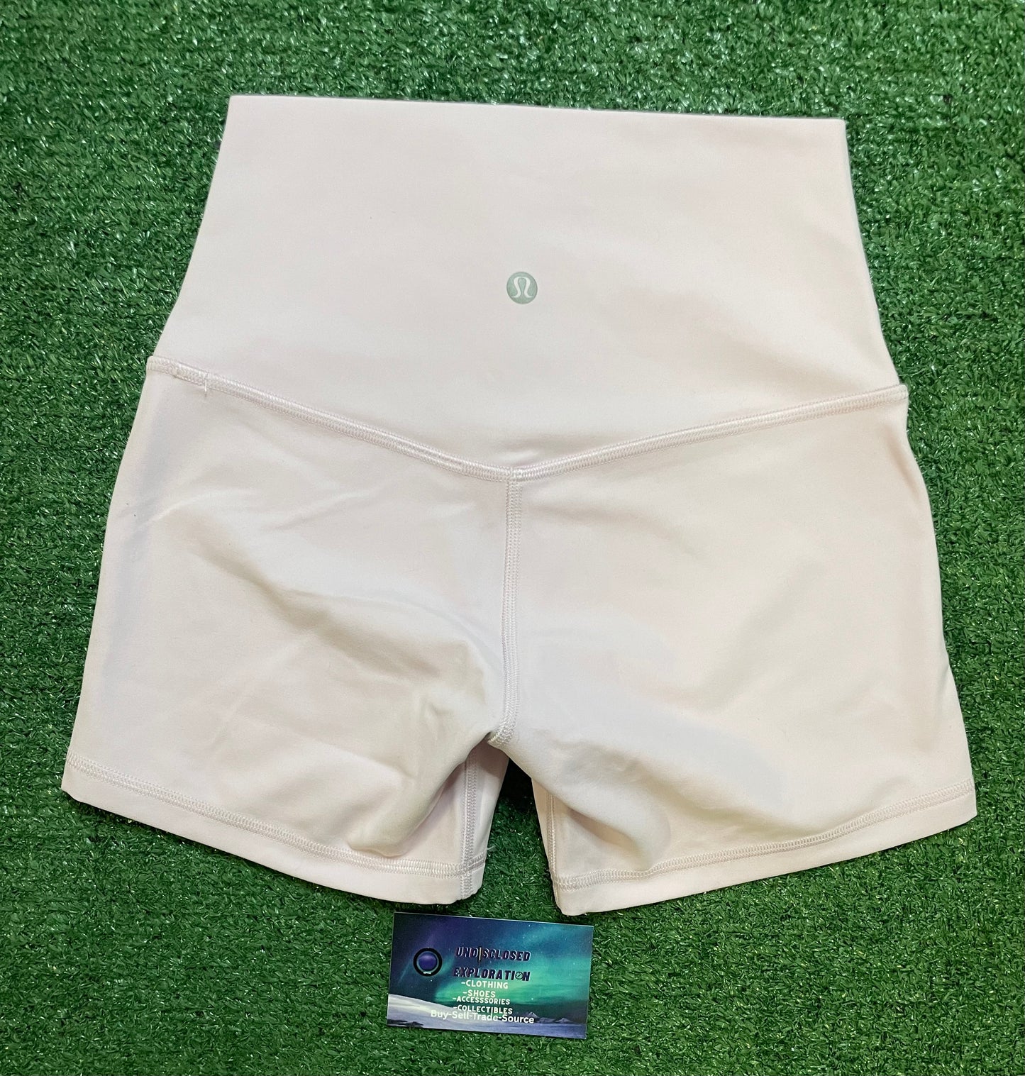 lululemon align high rise short 4 pink organza