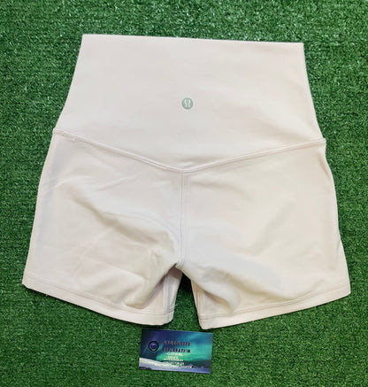 lululemon align high rise short 4 pink organza