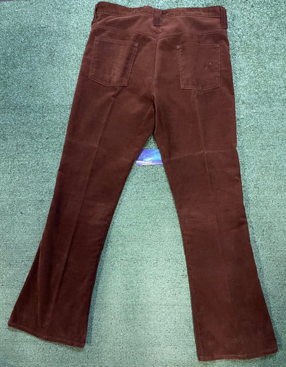 Vintage 1970s Jean joint corduroy bell bottom pants