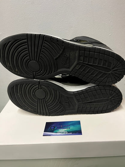 Nike dunk high clear X comme Des garçons CDG size 11men/12.5women